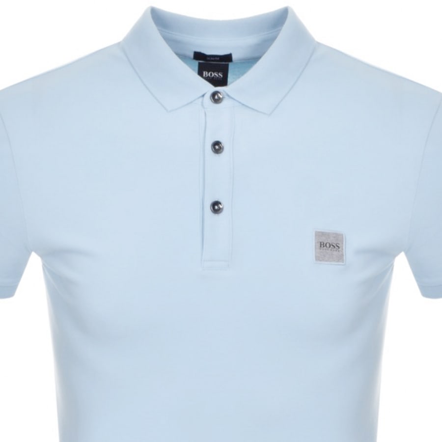 Alternative Image for ProductBOSS Casual Passenger Polo T Shirt Blue2